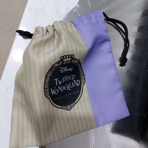 Disney Twisted Wonderland Trinket Drawstring Bag Pouch Mini Bag Organizer - Picture 5 of 5